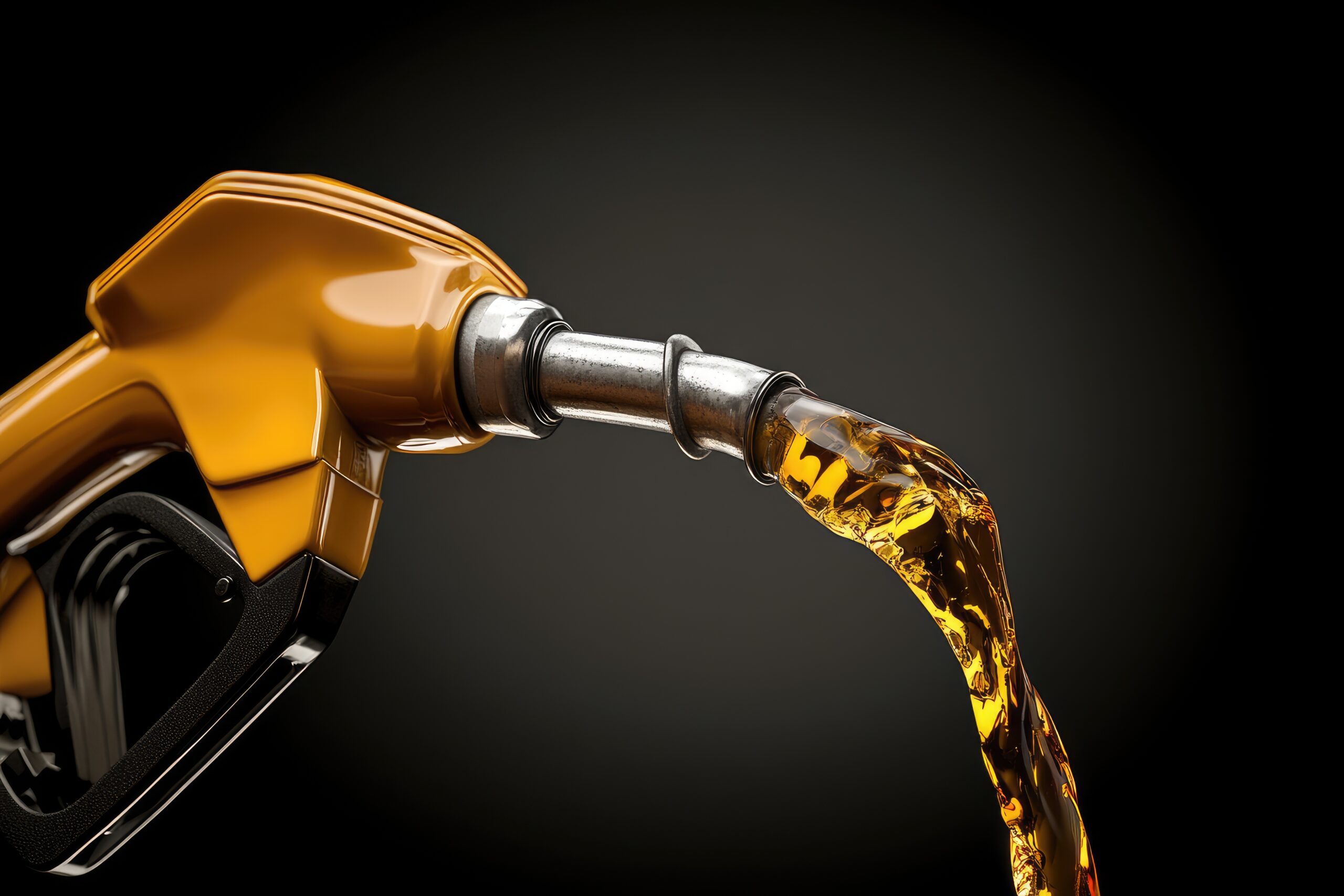 Energy in motion. image depicting petrol being poured during car refuelling, fuel costs, environmental impacts, role of petrol stations in the broader context of energy and transportation