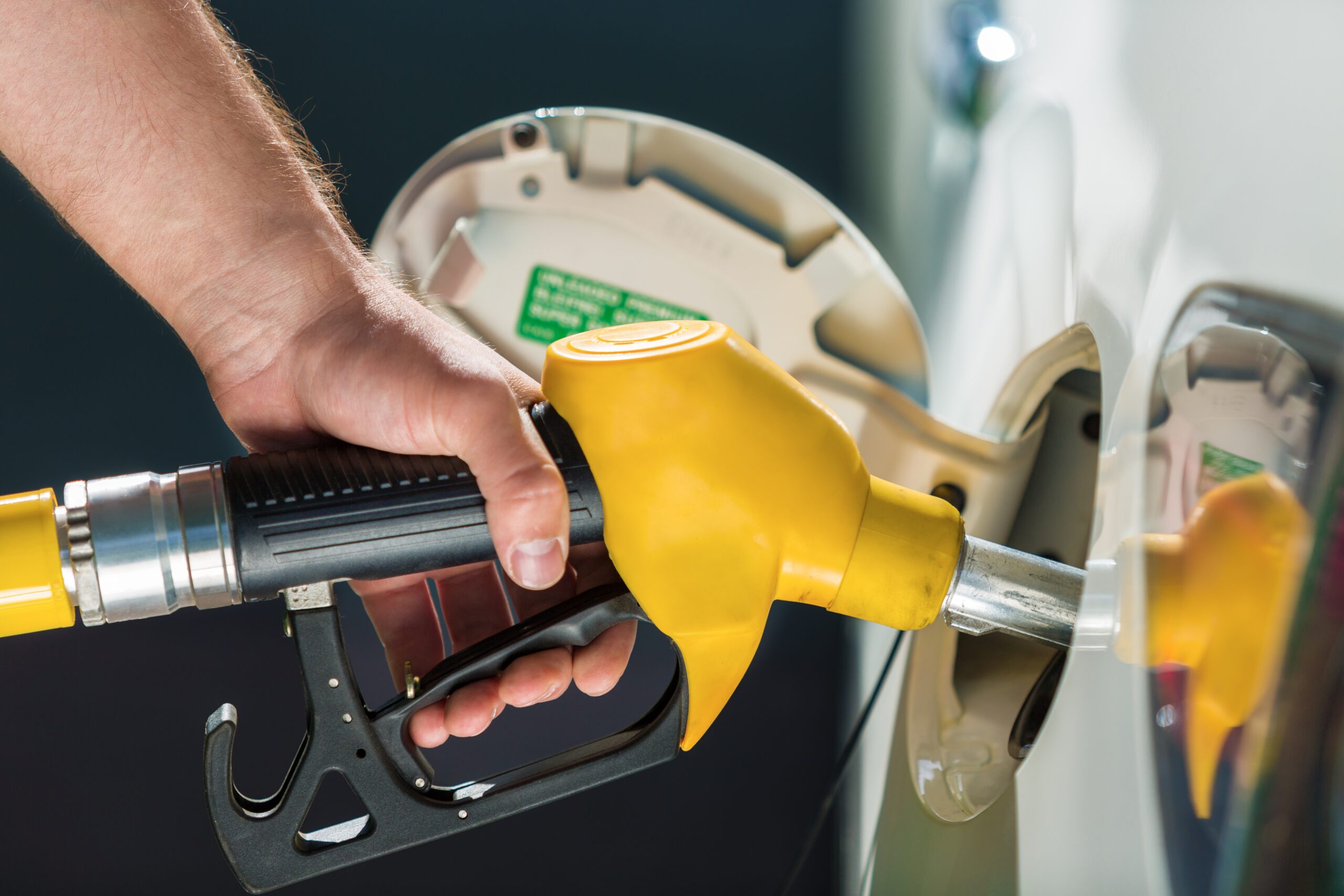 Gassing up a car, Modern Gas Station,Fuel and Power Generation